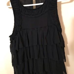 Express SUPER cute Tier front ruffles